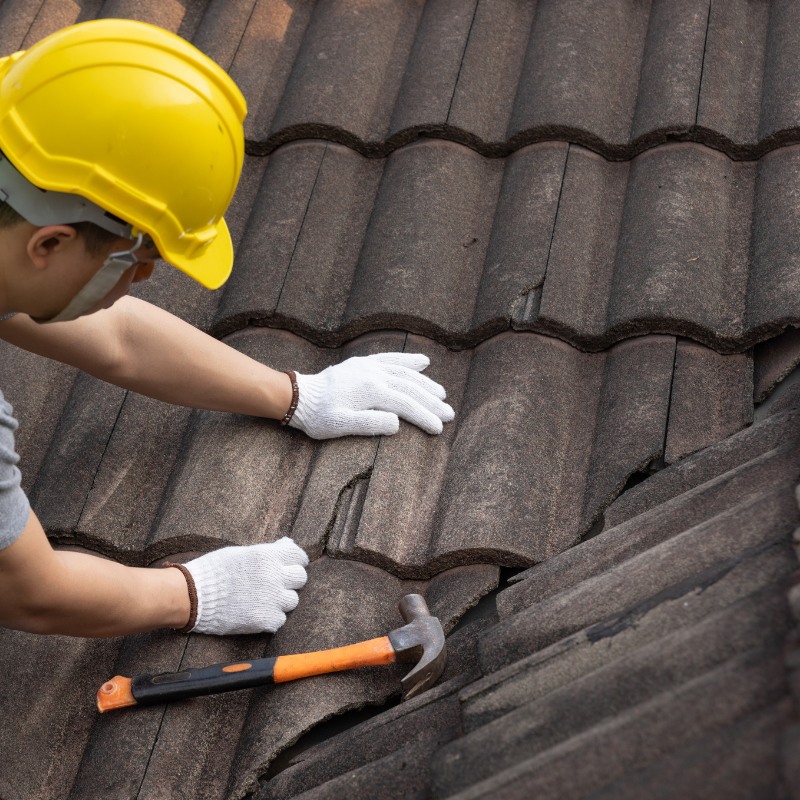 Roof repointing Melbourne – ridge capping repointing