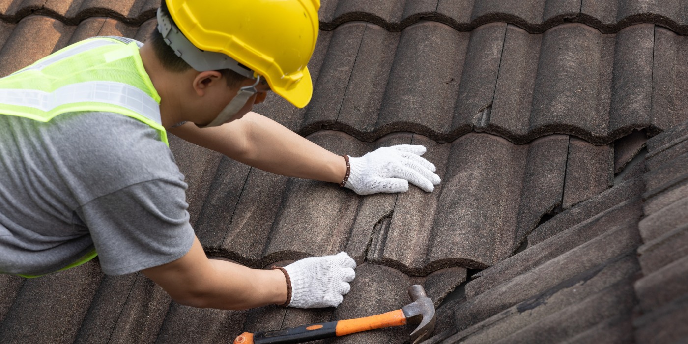Roof restoration Melbourne – restored ridge caps and pointing