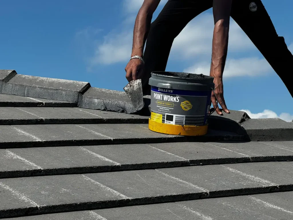 Roof repointing Melbourne – ridge capping repointing